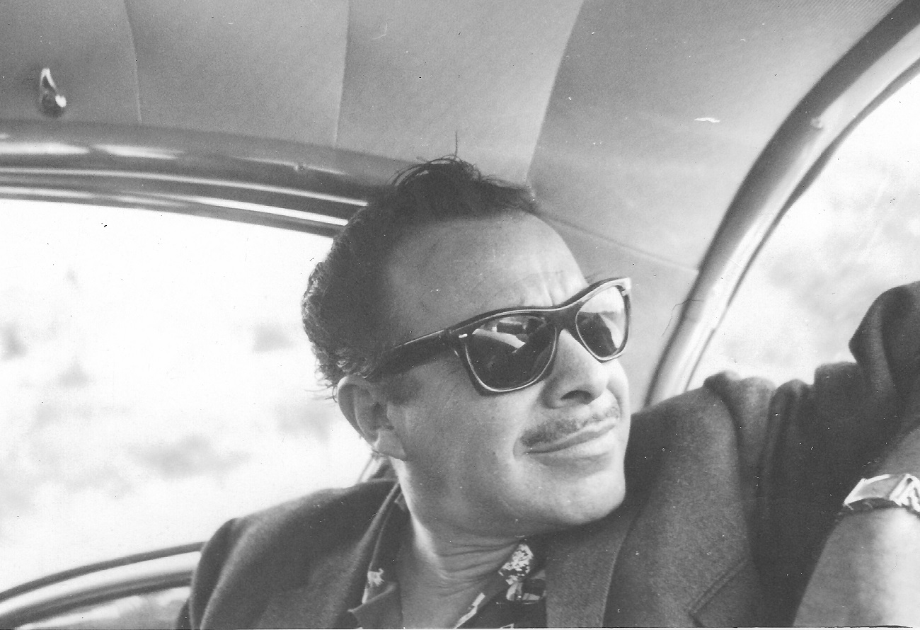 Germán Valdés, más conocido como Tin Tan, en una fotografía incluida en la exposición. MUSEO KALUZ