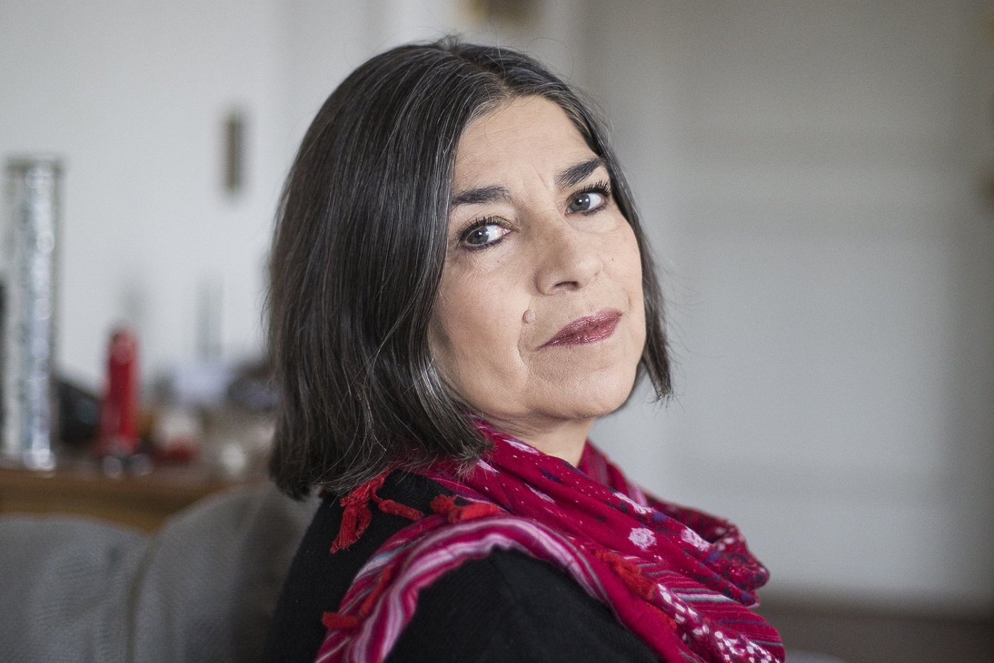 La periodista chilena Nancy Guzmán. ALEJANDRO OLIVARES