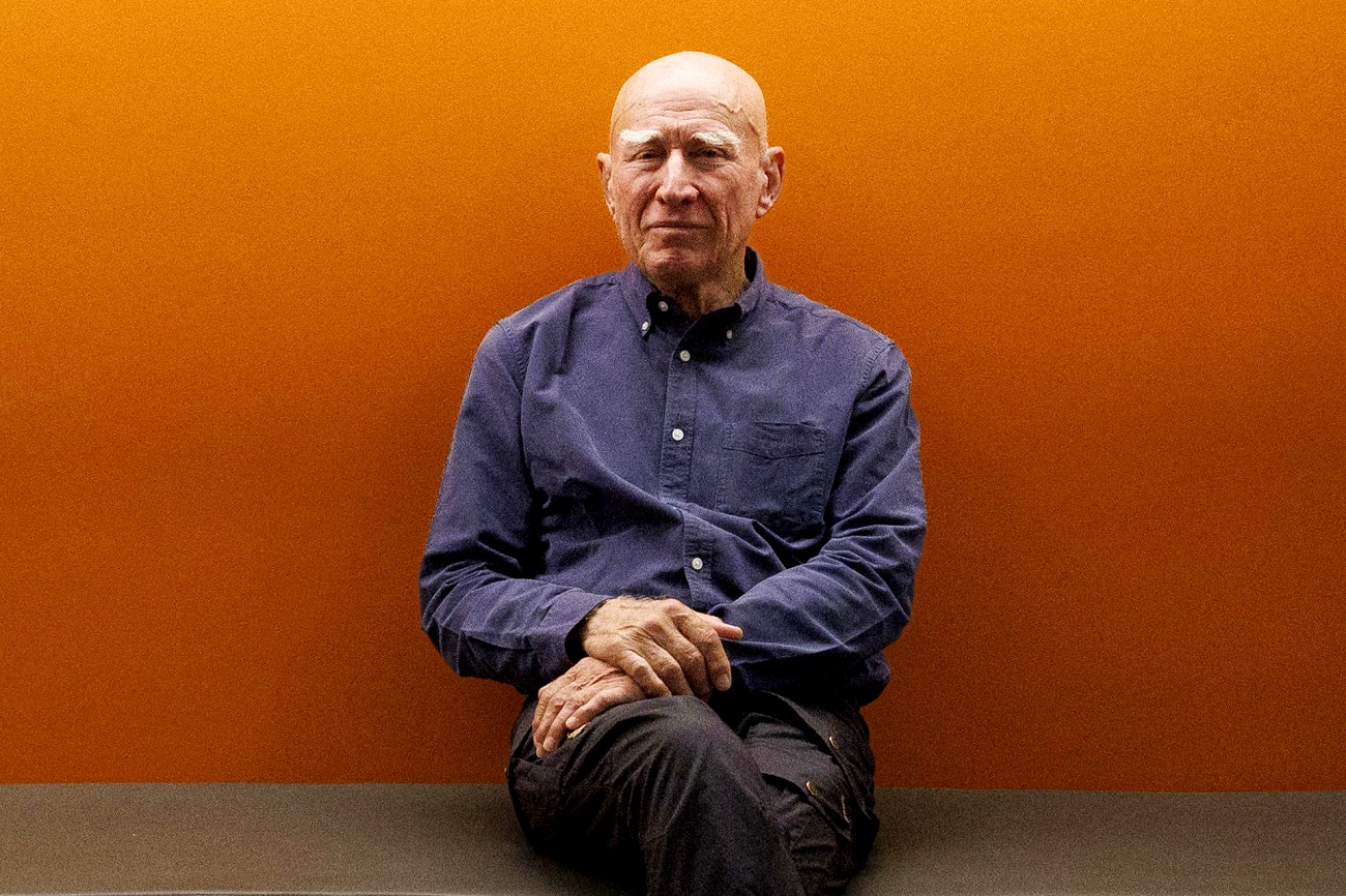 El fotógrafo brasileño Sebastião Salgado, en Madrid, 7 de septiembre de 2023. EFE/SERGIO PÉREZ