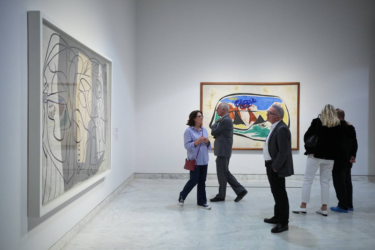 Exposición 'Miró-Picasso' en el Museo Picasso de Barcelona. CORTESÍA