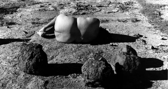 'Nature Self-Portrait #2', Laura Aguilar (1996). LAURA AGUILAR/ UCLA CHICANO STUDIES RESEARCH CENTER