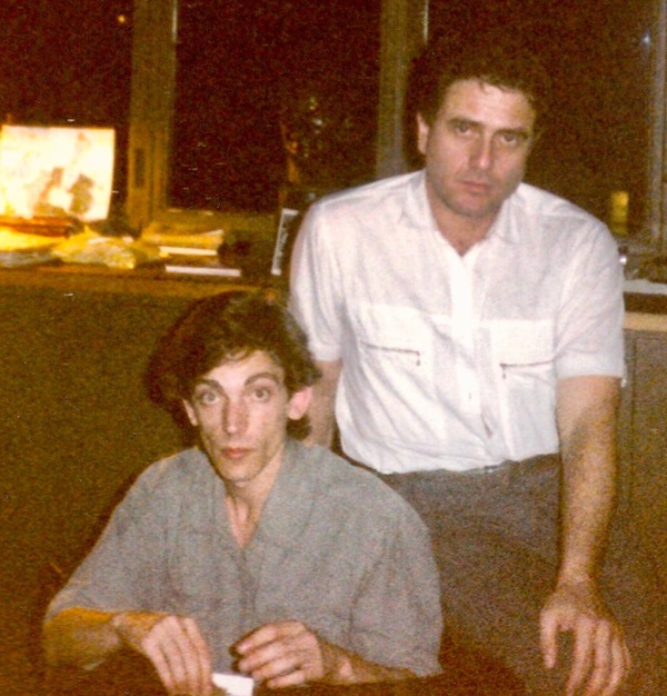 Federico Moura y Roberto Jacoby, en 1985. PLANETA