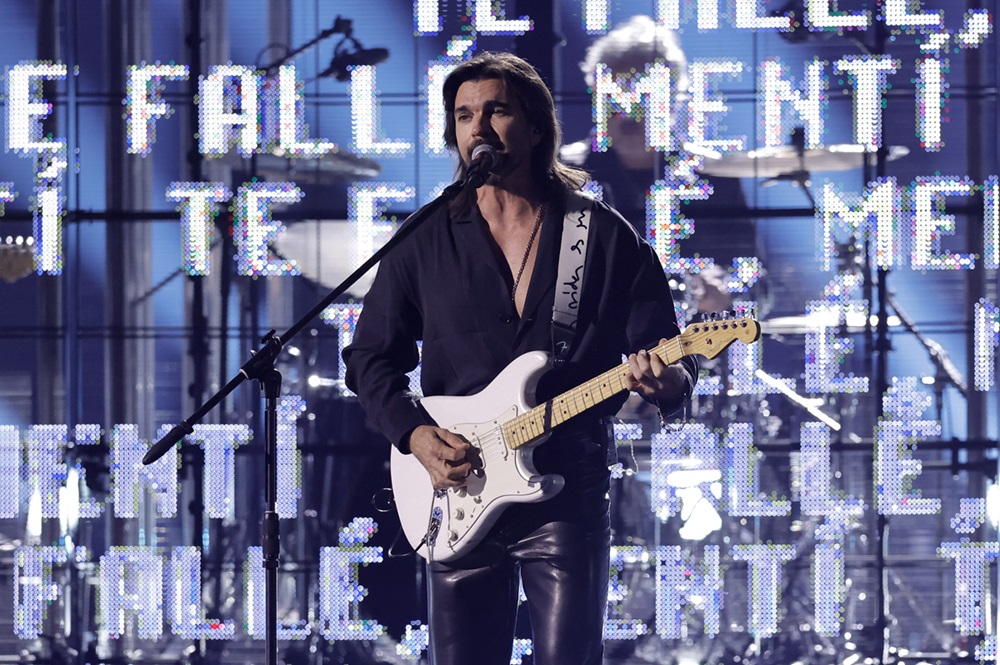 El cantante colombiano Juanes, en la gala de los Grammy Latinos, en Sevilla, 16 de noviembre de 2023. CORTESÍA DE LA ACADEMIA LATINA DE GRABACIÓN®