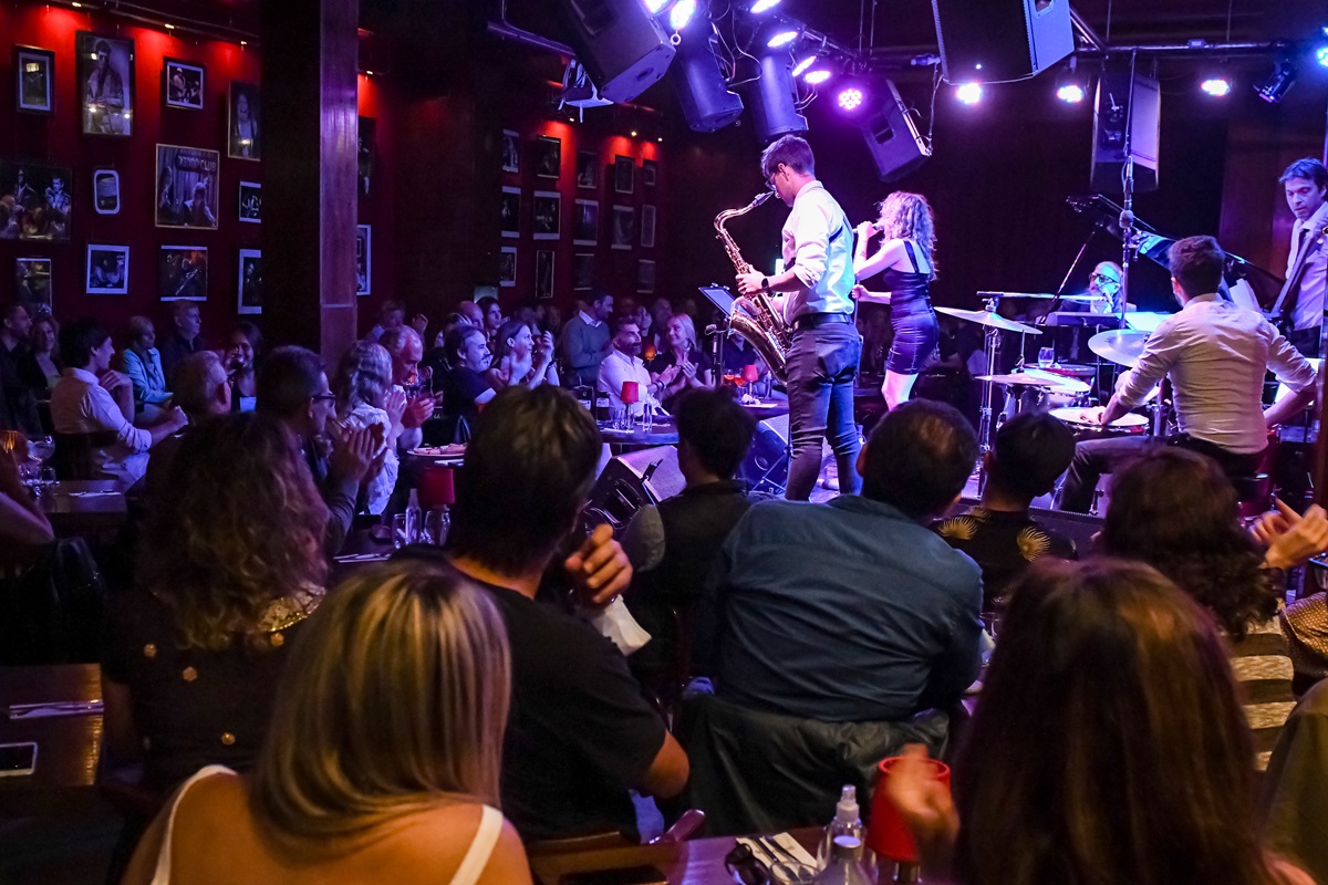 Concierto en el Bebop Club de Buenos Aires. CORTESÍA