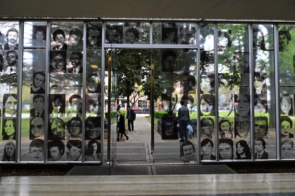 Entrada del Museo Sitio de Memoria ESMA, en Buenos Aires, Argentina, el 26 de septiembre de 2023. EFE/MATÍAS CAMPAYA Entrada del Museo Sitio de Memoria ESMA, en Buenos Aires, Argentina, el 26 de septiembre de 2023. EFE/MATÍAS CAMPAYA
