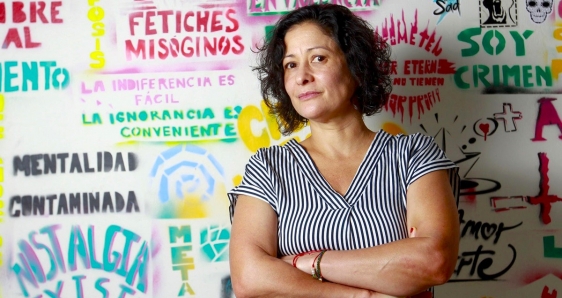 La escritora colombiana Pilar Quintana, autora de 'La perra'. EFE/FRANCISCO GUASCO