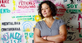 La escritora colombiana Pilar Quintana, autora de 'La perra'. EFE/FRANCISCO GUASCO