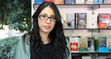 La escritora ecuatoriana Mónica Ojeda