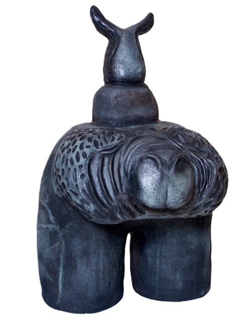 Escultura de La India Gámez, artista plástica venezolana especializada en cerámica. LUIS BECERRA Escultura de La India Gámez, artista plástica venezolana especializada en cerámica. LUIS BECERRA