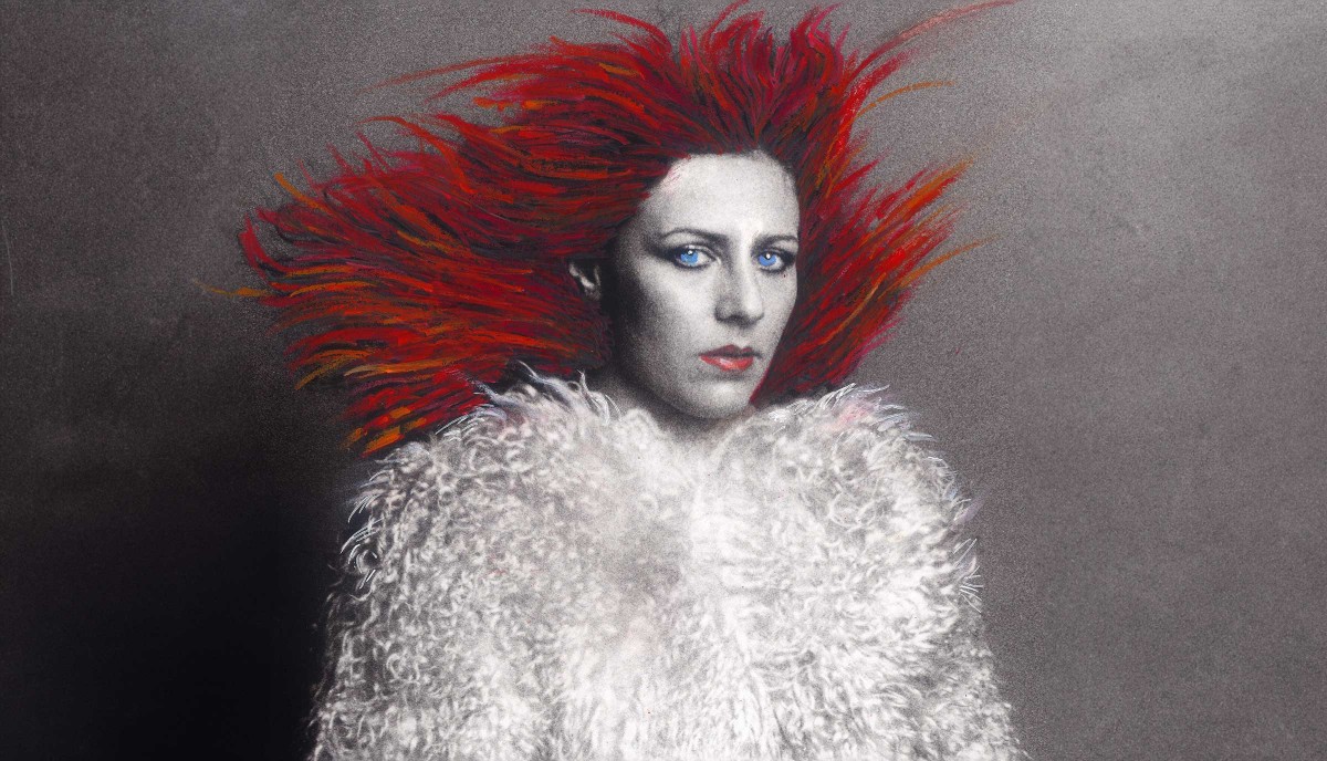 Retrato de Renata Schussheim expuesto en 'Al rojo vivo'. CENTRO CULTURAL RECOLETA