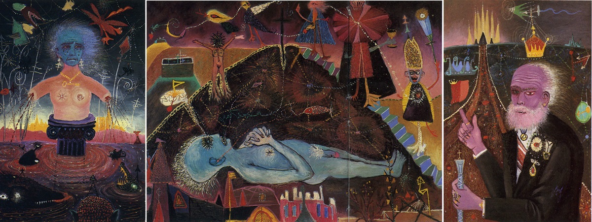 'Tríptico', Antoni Tàpies (1948). MUSEO NACIONAL REINA SOFÍA