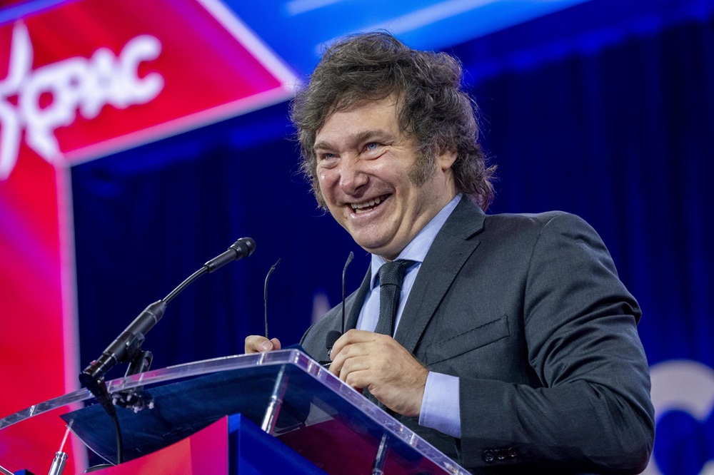 El presidente de Argentina, Javier Milei. EFE/EPA/SHAWN THEW