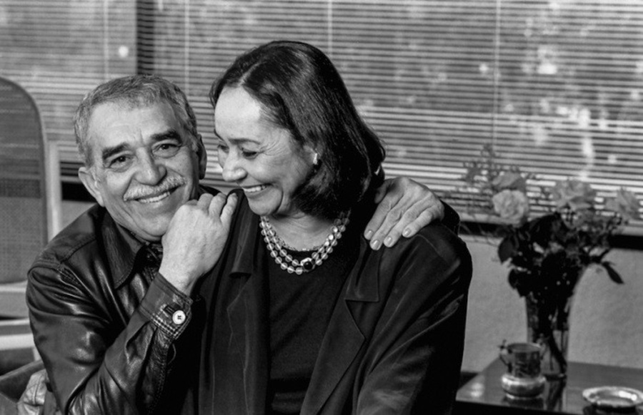 Gabriel García Márquez y Mercedes Barcha, en 1990. HERNÁN DÍAZ