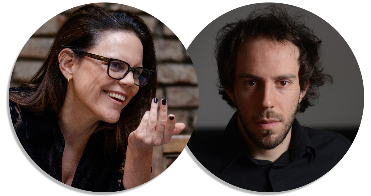 Joana D'Alessio y Mauro Libertella, editores de Vinilo. CLARO CLERICCI/DIEGO SAMPERE Joana D'Alessio y Mauro Libertella, editores de Vinilo. CLARO CLERICCI/DIEGO SAMPERE