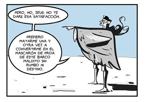 Viñeta de 'Medea a la deriva', de Fermín Solís. RESERVOIR BOOKS Viñeta de 'Medea a la deriva', de Fermín Solís. RESERVOIR BOOKS