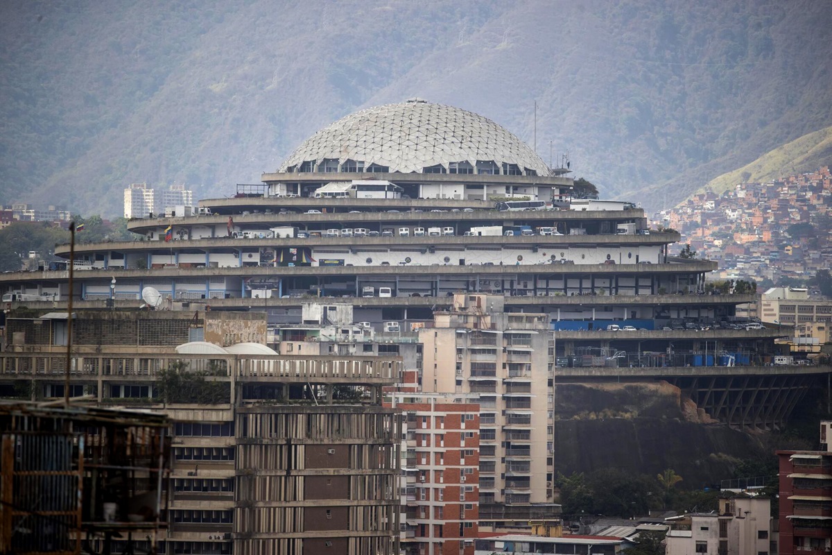 El Helicoide, uno de los edificios más singulares de Caracas, Venezuela. EFE/MIGUEL GUTIÉRREZ