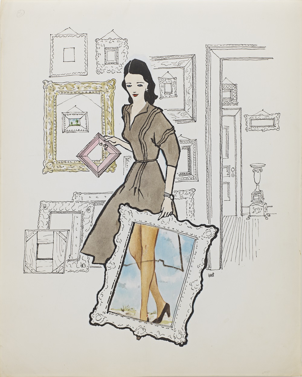 ‘Sin título (Autorretrato)’, de Dorothea Tanning, c. 1940. THE 31 WOMEN COLLECTION / © THE ESTATE OF DOROTHÉA TANNING, VEGAP, MADRID, 2024 / © 2022-2024 JPS ARTWORKS LLC ‘Sin título (Autorretrato)’, de Dorothea Tanning, c. 1940. THE 31 WOMEN COLLECTION / © THE ESTATE OF DOROTHÉA TANNING, VEGAP, MADRID, 2024 / © 2022-2024 JPS ARTWORKS LLC