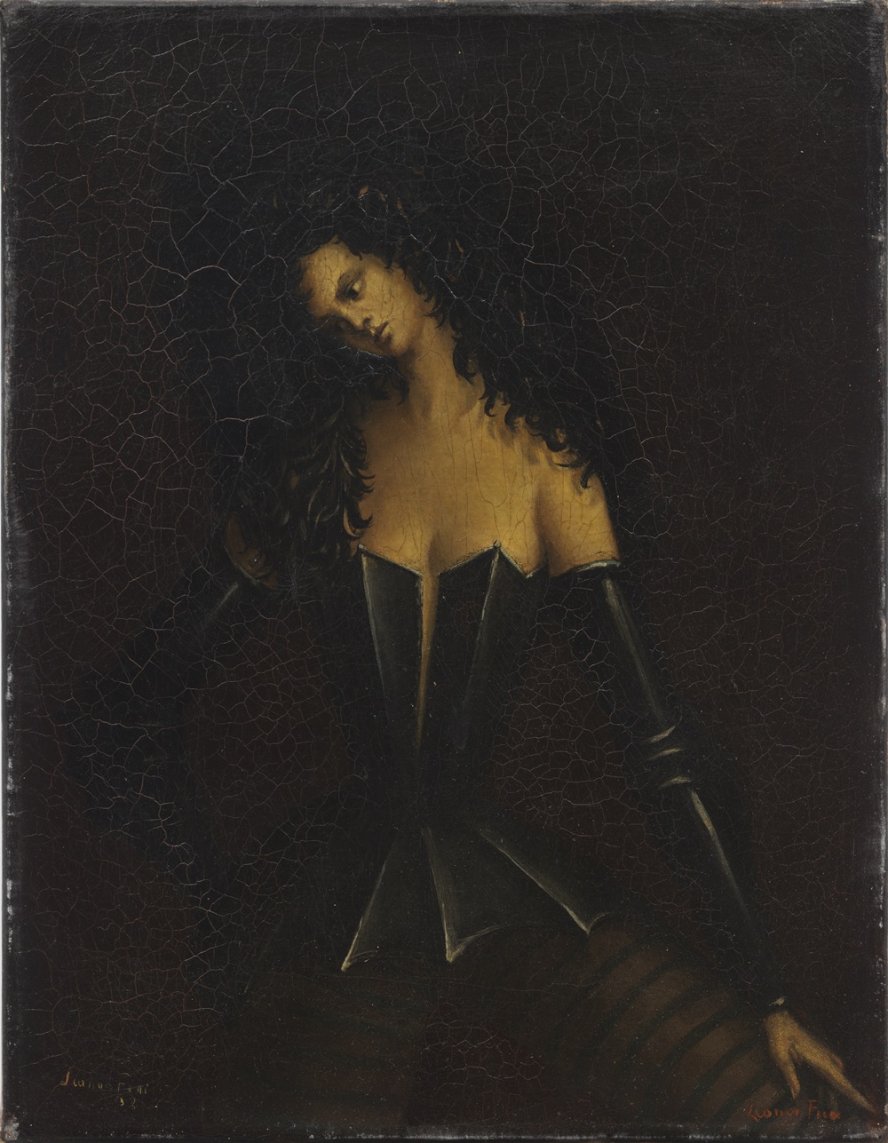 ‘Mujer con armadura I’, de Leonor Fini, 1938. THE 31 WOMEN COLLECTION / © LEONOR FINI, VEGAP, MADRID, 2024 / © 2022-2024 JPS ARTWORKS LLC ‘Mujer con armadura I’, de Leonor Fini, 1938. THE 31 WOMEN COLLECTION / © LEONOR FINI, VEGAP, MADRID, 2024 / © 2022-2024 JPS ARTWORKS LLC