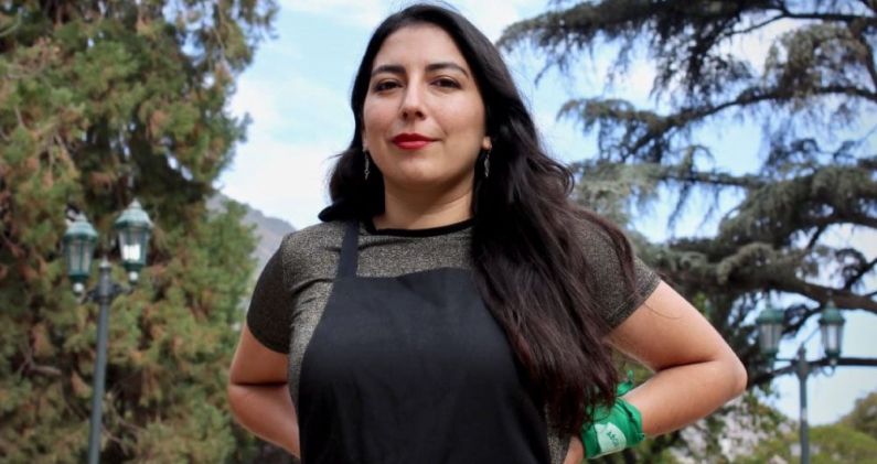 La activista social chilena y electa constituyente Alondra Carrillo. CORTESÍA
