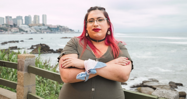 La abogada y activista trans chilena Constanza Valdés. CONIVALDES.CL