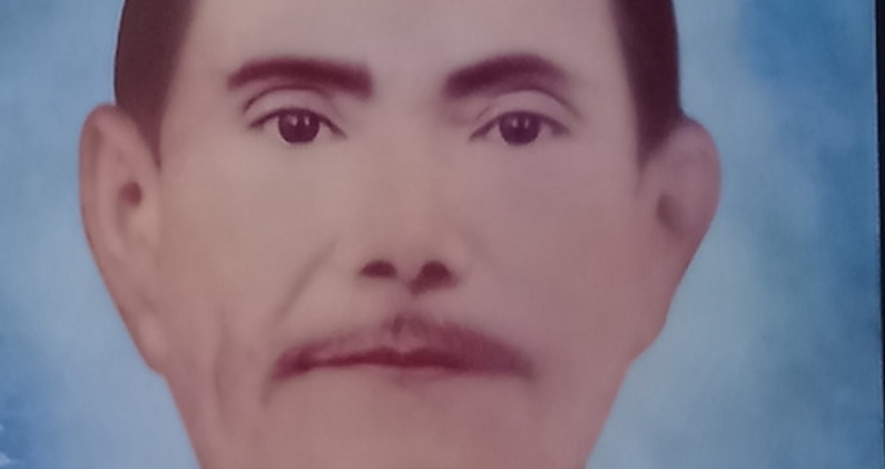 Retrato de Israel Márquez que conserva su sobrina Otilia. L.B.D. Retrato de Israel Márquez que conserva su sobrina Otilia. L.B.D.