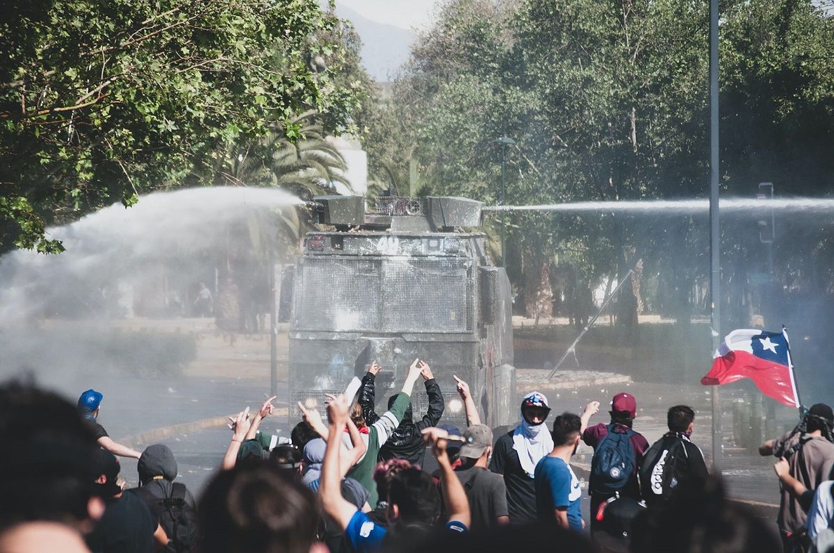Protestas en Santiago de Chile, el 4 de diciembre de 2019. UNSPLASH/JUAN MANUEL NUÑEZ MÉNDEZ