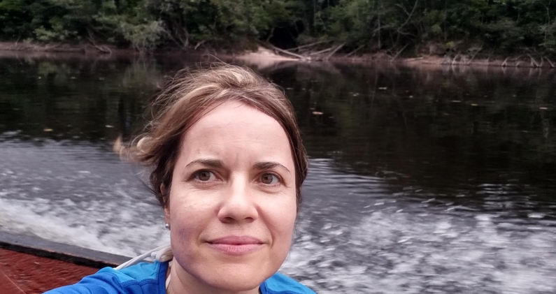 La periodista venezolana Lisseth Boon, autora de 'Oro Malandro', en Canaima, Venezuela. CEDIDA La periodista venezolana Lisseth Boon, autora de 'Oro Malandro', en Canaima, Venezuela. CEDIDA