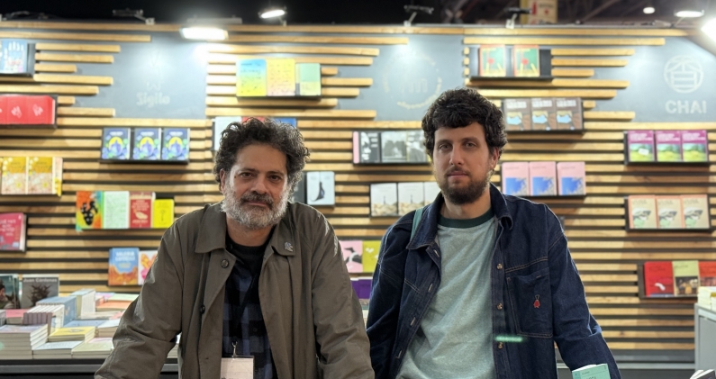 Maxi Papandrea junto a Adam Blumenthal, con quien consolidó la presencia de Sigilo en el mercado español. CORTESÍA Maxi Papandrea junto a Adam Blumenthal, con quien consolidó la presencia de Sigilo en el mercado español. CORTESÍA
