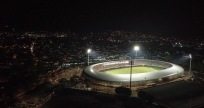 El estadio Bello Horizonte de Villavicencio ha visto pasar generaciones de hinchas que no abandonaron su pasión. M.T.Q.