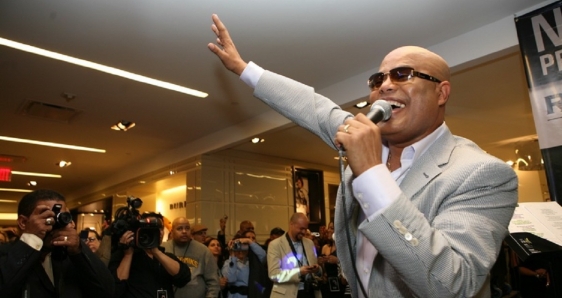 El cantante dominicano Rubby Pérez, considerado una de las voces más potentes del merengue, en una presentación en 2010. REYNALDO BRITO
