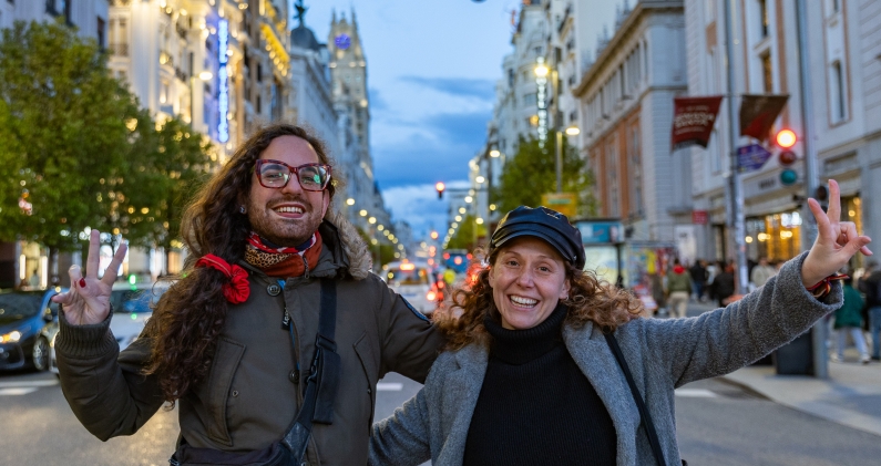La Ferni junto a Agostina Carla Hernández Bologna, en su reciente visita a Madrid. IGNACIO LÓPEZ ISASMENDI La Ferni junto a Agostina Carla Hernández Bologna, en su reciente visita a Madrid. IGNACIO LÓPEZ ISASMENDI