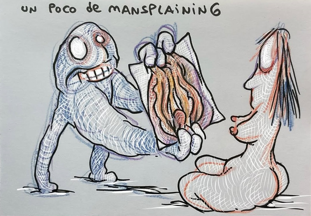 "No le niegues al señor el placer de explicarte cosas". JIS "No le niegues al señor el placer de explicarte cosas". JIS