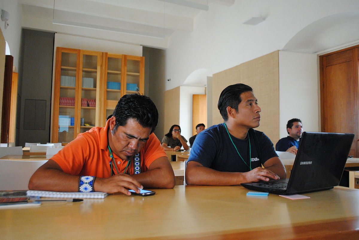 Taller de Wikipedia en lenguas indígenas, en Oaxaca, México, un paso para reducir la brecha digital revelada por el informe de LLYC. PROTOPLASMAKID / CC
