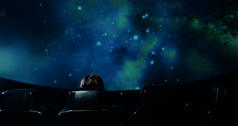 Imagen del Planetario de CosmoCaixa. © Fundación "la Caixa"