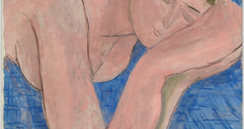 Henri Matisse, «Le Rêve» [El sueño], mayo de 1935. Centre Pompidou, París. Musée national d’art moderne / Centre de création industrielle AM 1979-106. © Succession H. Matisse/ VEGAP/ 2025. Centre Pompidou, MNAM-CCI/Bertrand Prévost/Dist. GrandPalaisRmn