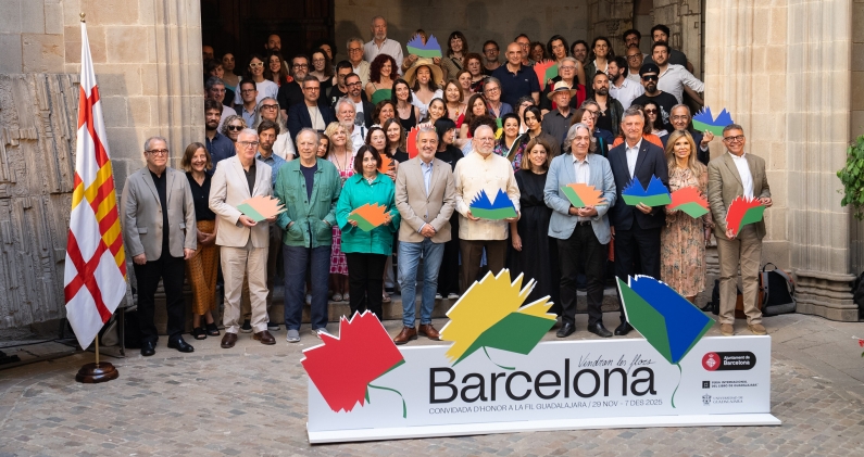 Presentación del programa en Barcelona, Invitada de Honor en la FIL Guadalajara 2025 AYUNTAMIENTO DE BARCELONA / MARTÍ PETIT Presentación del programa en Barcelona, Invitada de Honor en la FIL Guadalajara 2025 AYUNTAMIENTO DE BARCELONA / MARTÍ PETIT