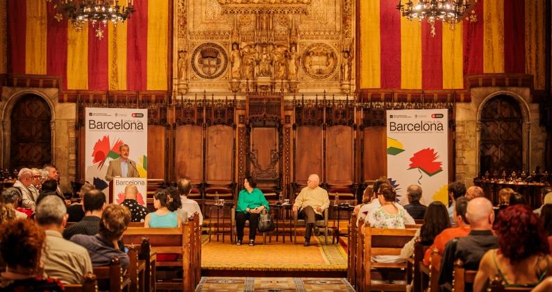 El alcalde Jaume Collboni en el Saló de Cent, en el marco de la participación de Barcelona como Invitada de Honor en la FIL Guadalajara 2025. AYUNTAMIENTO DE BARCELONA / MARTÍ PETIT El alcalde Jaume Collboni en el Saló de Cent, en el marco de la participación de Barcelona como Invitada de Honor en la FIL Guadalajara 2025. AYUNTAMIENTO DE BARCELONA / MARTÍ PETIT