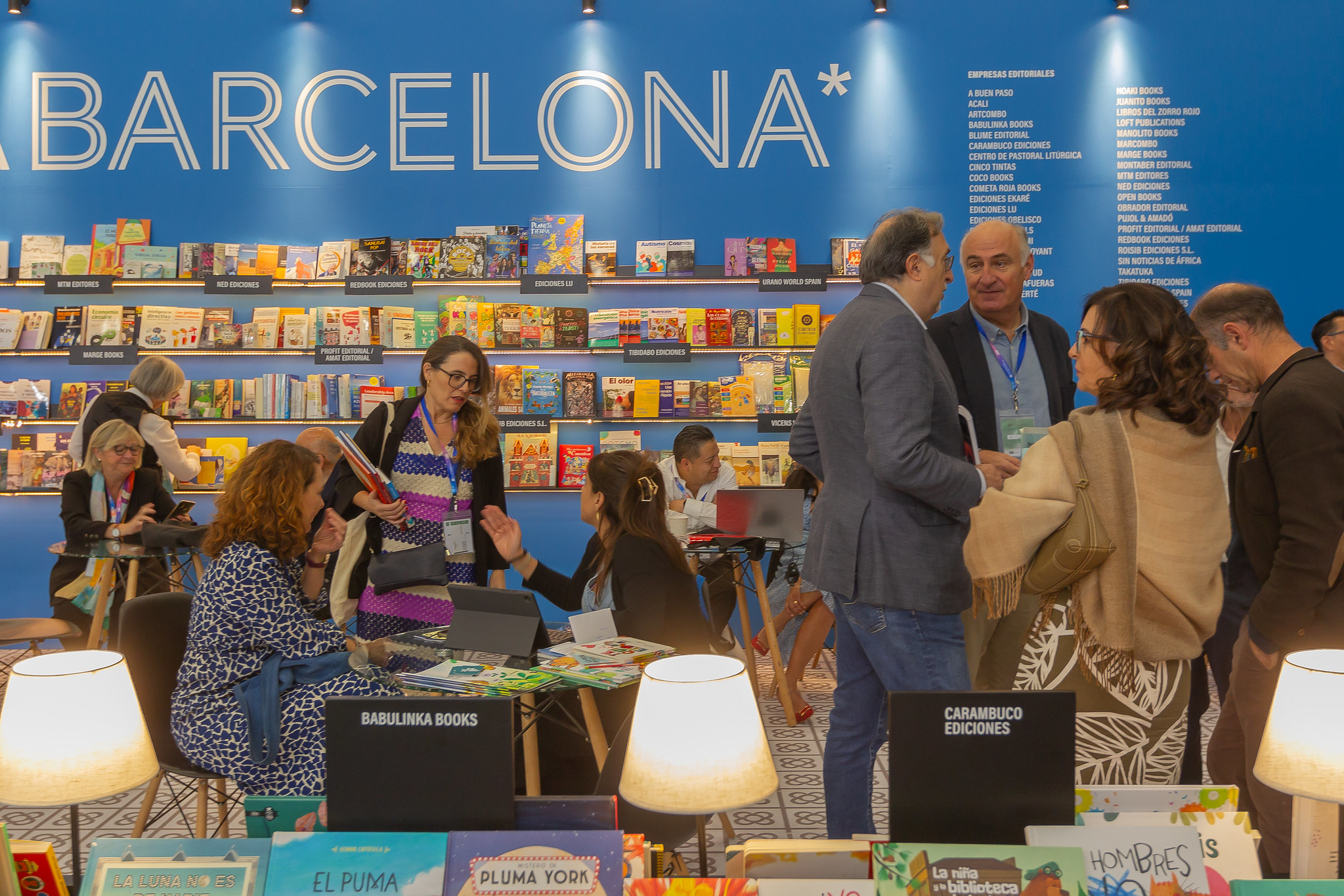 Espacio de profesionales en la FIL Guadalajara 2024, antesala de la edición 2025 en la que Barcelona será Invitada de Honor. CORTESÍA FIL / EVA BECERRA