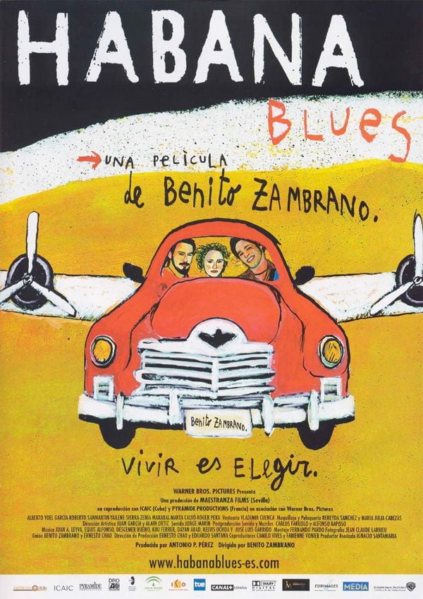 Cartel de Habana Blues (2005), la película de Benito Zambrano que se convirtió en un retrato generacional y en filme de culto. Cartel de Habana Blues (2005), la película de Benito Zambrano que se convirtió en un retrato generacional y en filme de culto.