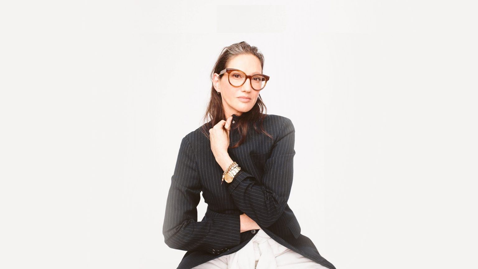 La diseñadora de moda estadounidense Jenna Lyons. MEI TAO