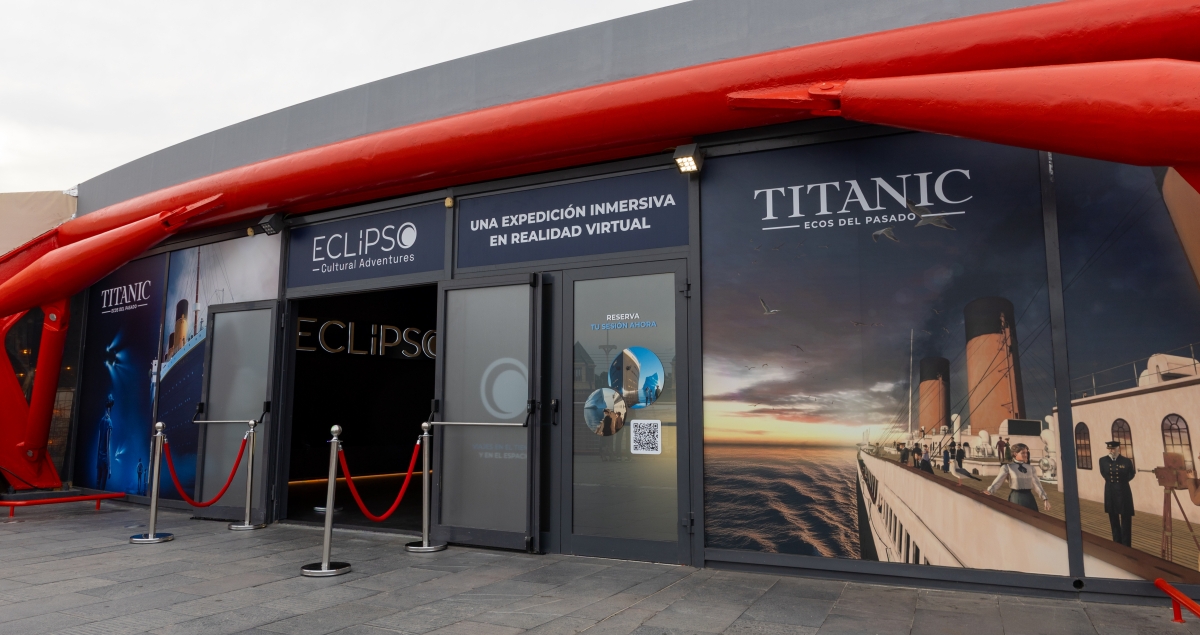 El espacio elegido en Barcelona aísla al visitante del exterior y potencia la sensación envolvente. El espacio elegido en Barcelona aísla al visitante del exterior y potencia la sensación envolvente.