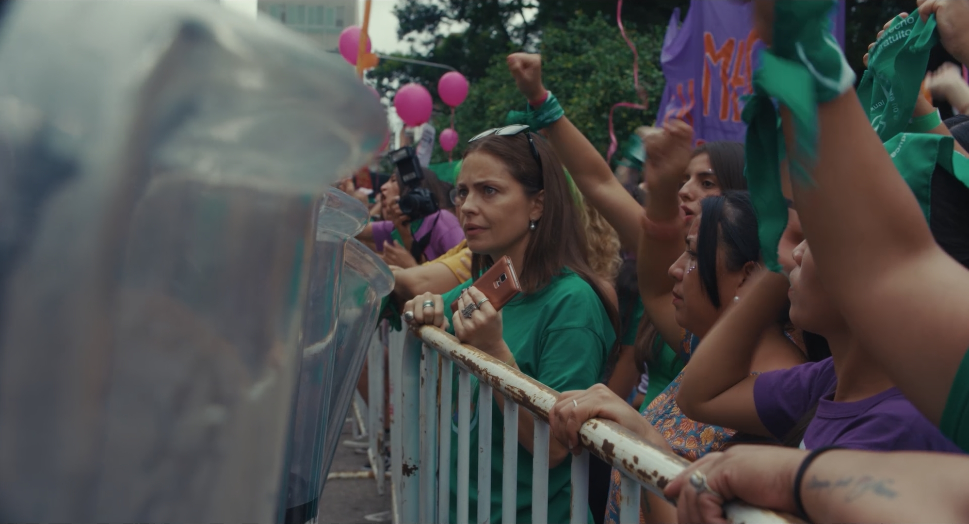 La película 'Belén', dirigida por Dolores Fonzi, refleja las protestas en Argentina en defensa del derecho a decidir. CORTESÍA